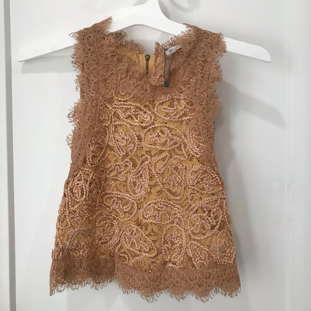 Zara Lace Crop Top